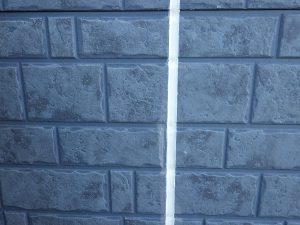 外壁サイディングボードのリペア塗装　三田市