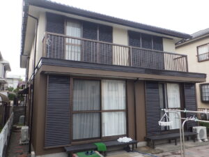 ✨NEW✨【外壁・屋根塗装】茶色と白のツートン仕上げに（神戸市西区）